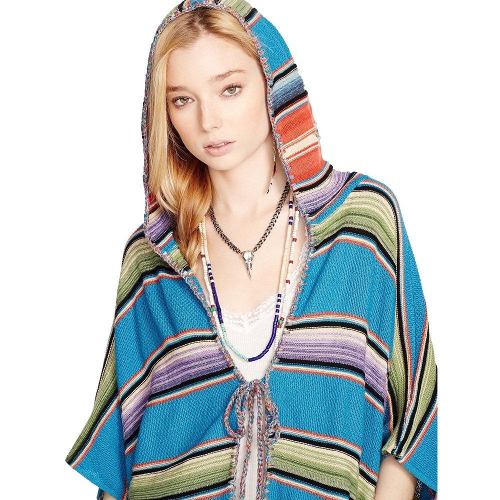 Denim & Supply RL Boho Poncho - Women’s Size Small